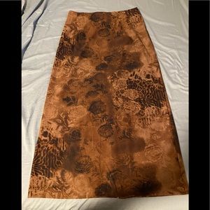 Vintage skirt size 12 with back slit